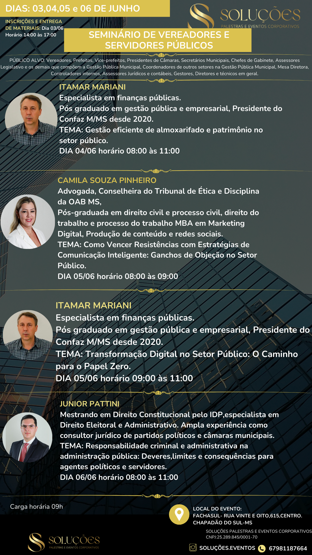 SEMINÁRIO 11, 12, 13 e 14112024
